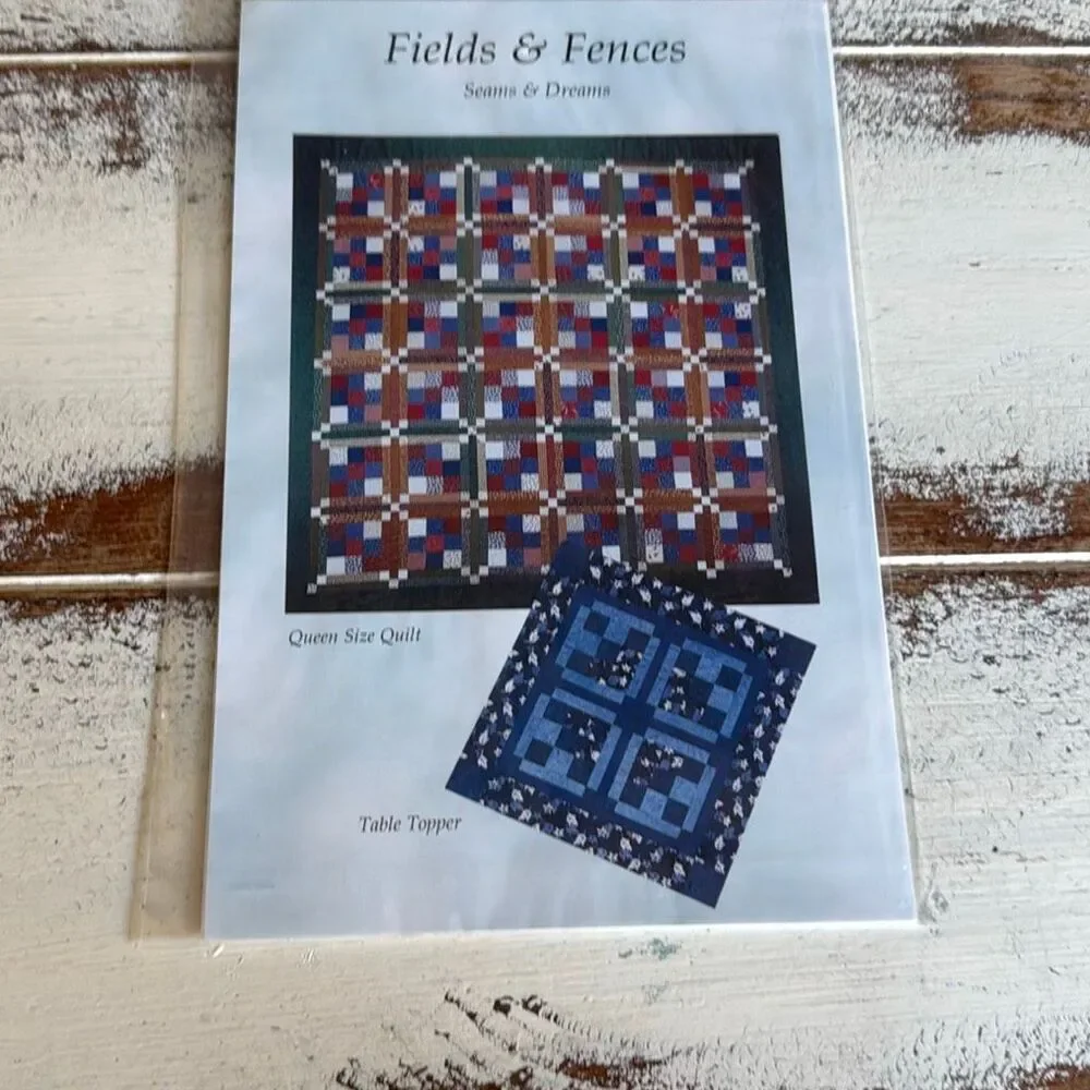 Fields and fences quilt pattern